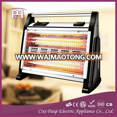 Electric quartz heater 1600W with fan and humidifier water